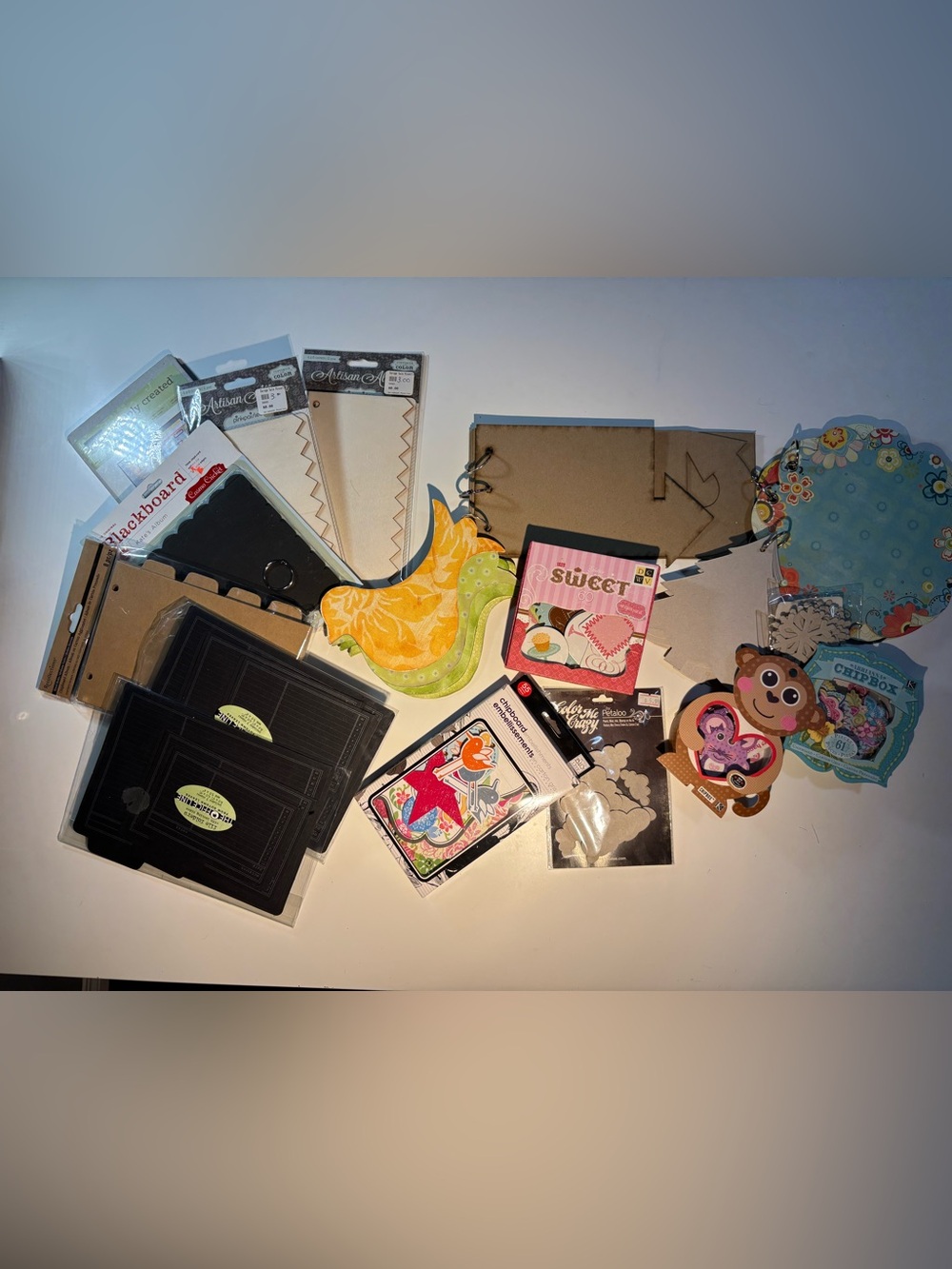 Assorted Crafting Ephemera and Mini Album Pack